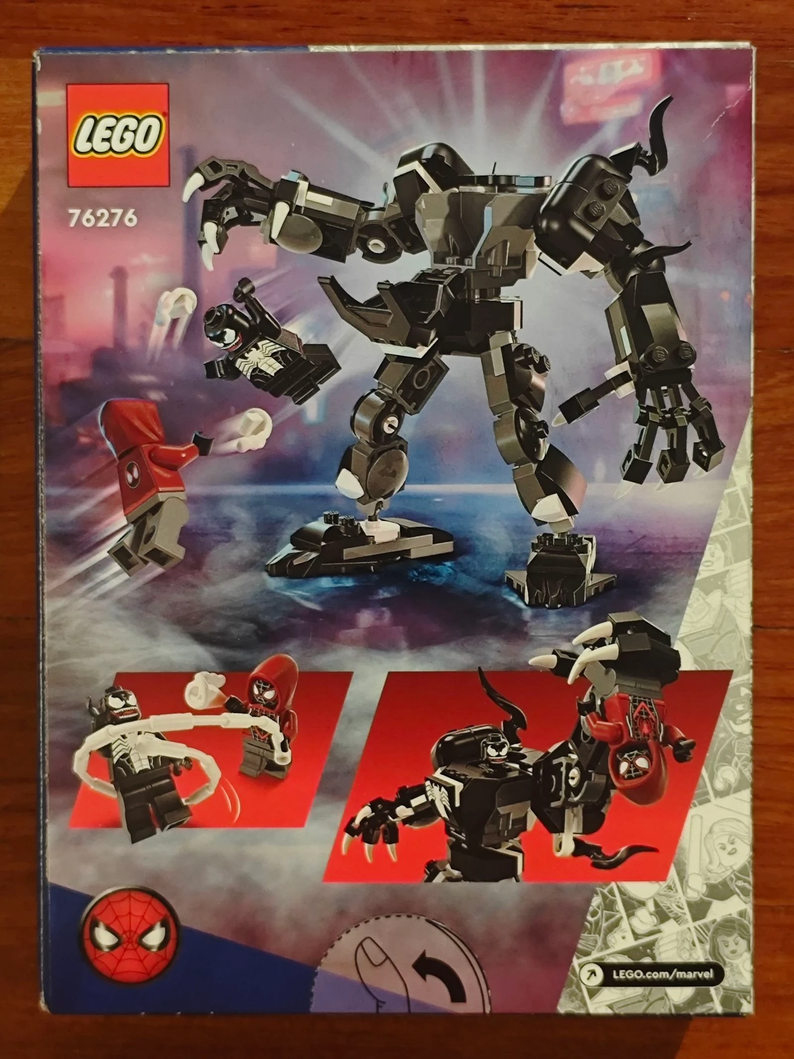 Lego Marvel 76276 Venom Mech Armour vs Miles morales – photo 3